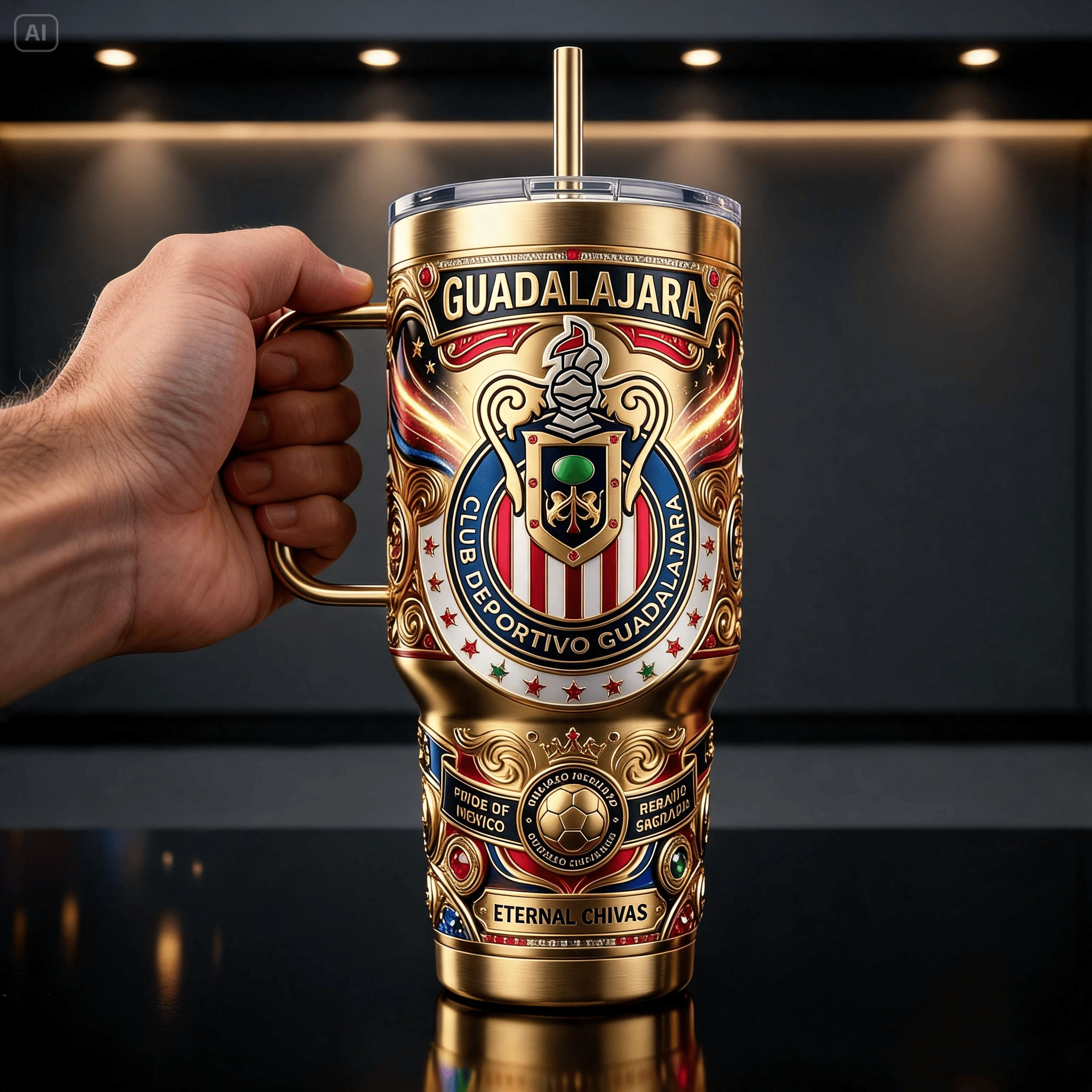 CHI 40oz Tumbler With Handle PDL