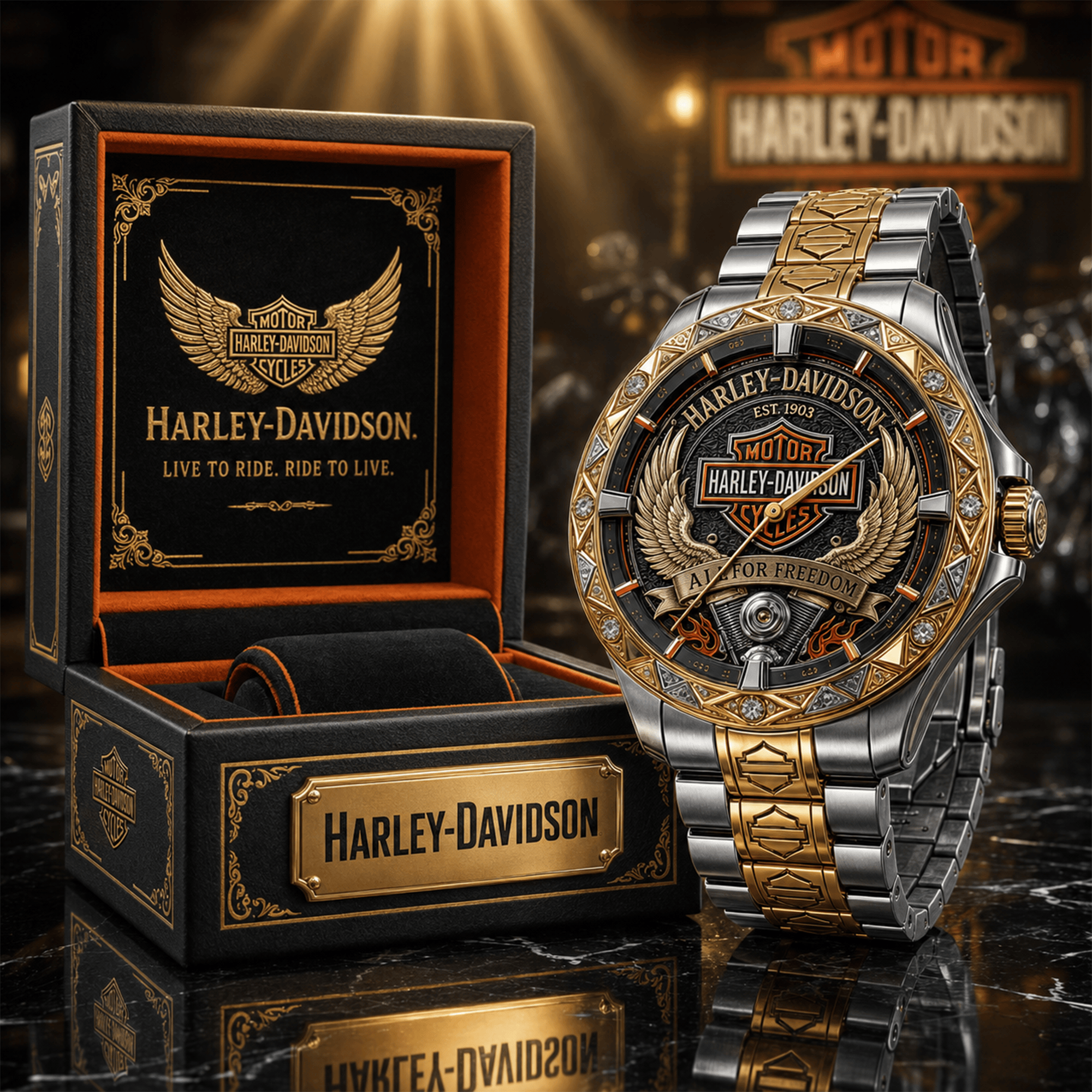HLDV Premium Stainless Steel Watch LNTH