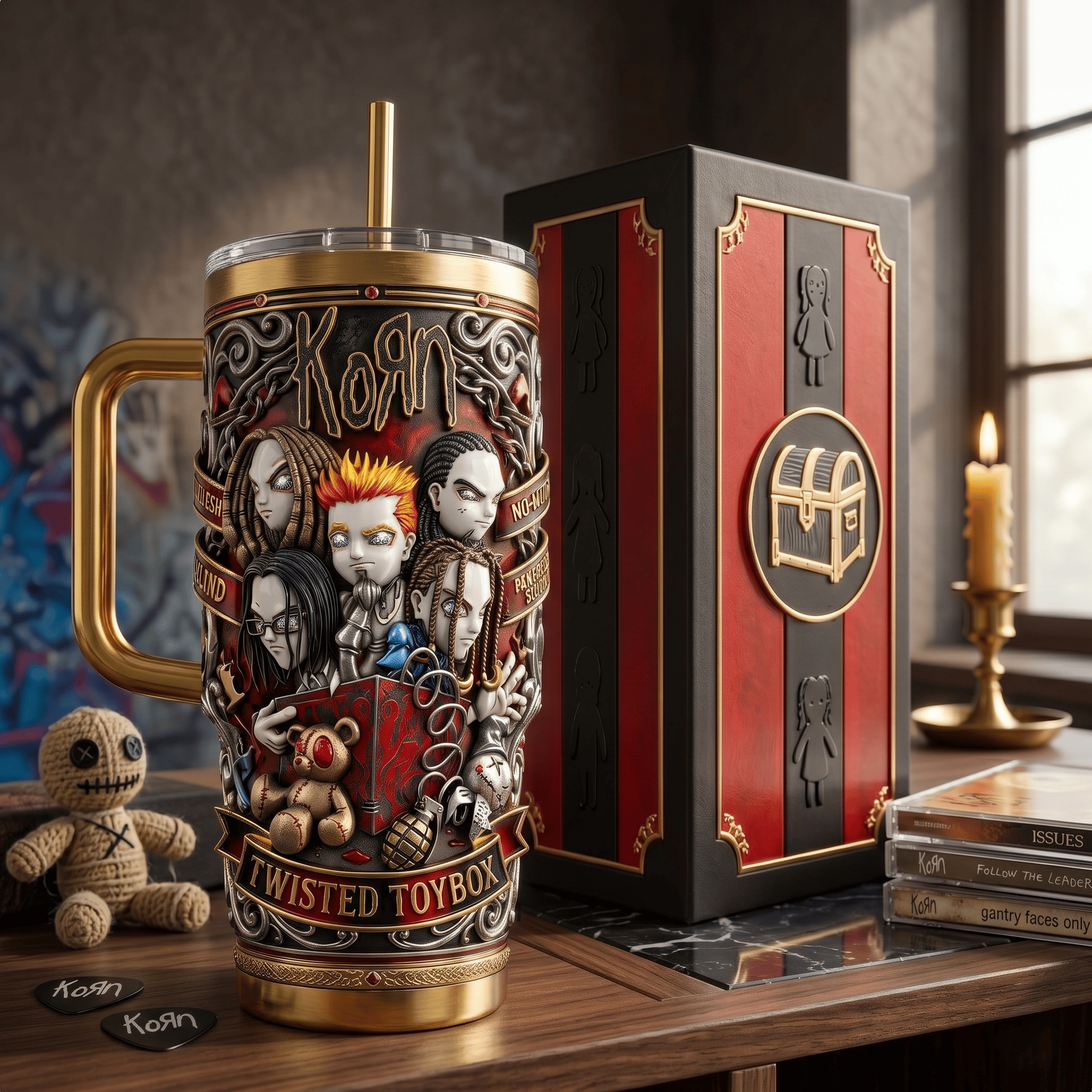 FFDP Premium 40oz Tumbler With Handle HTTT