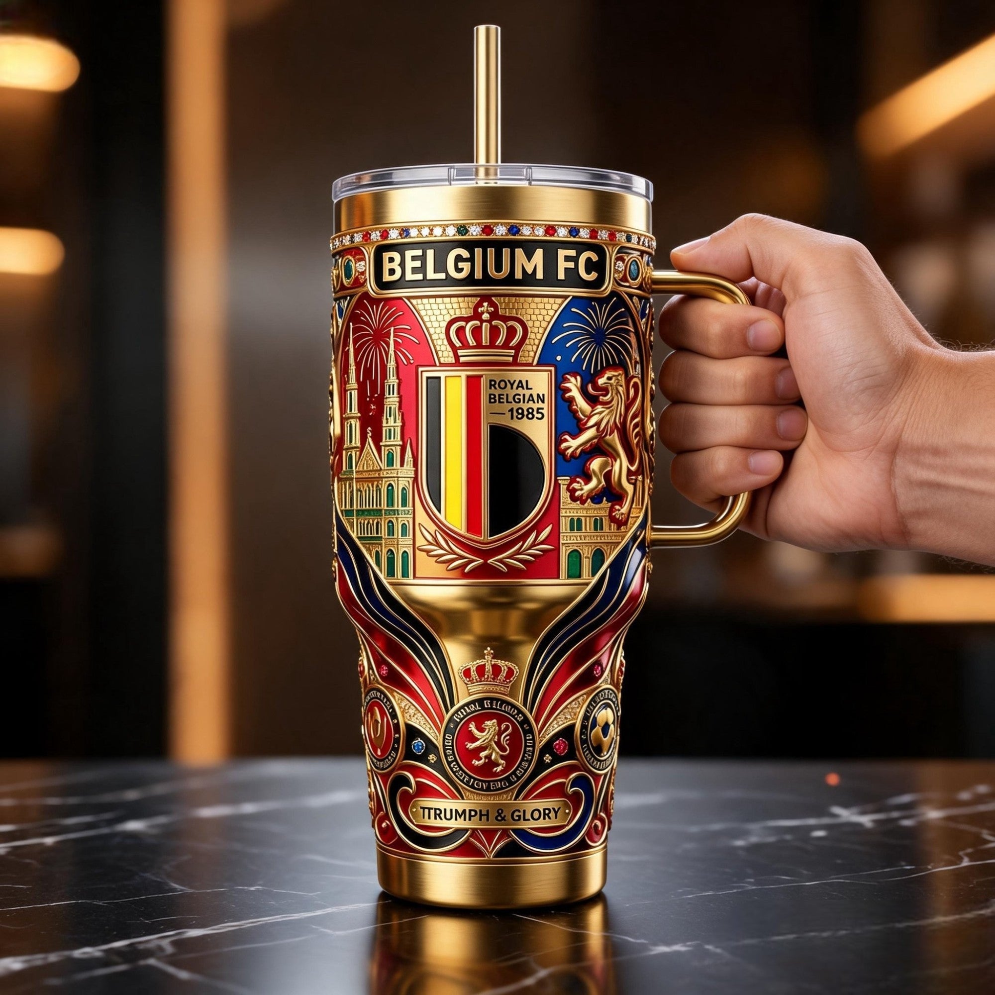 BEL 40oz Tumbler With Handle PDL