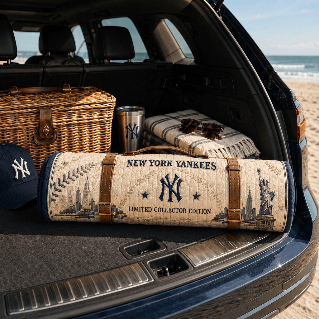 NYY Premium Picnic Blanket NHVH