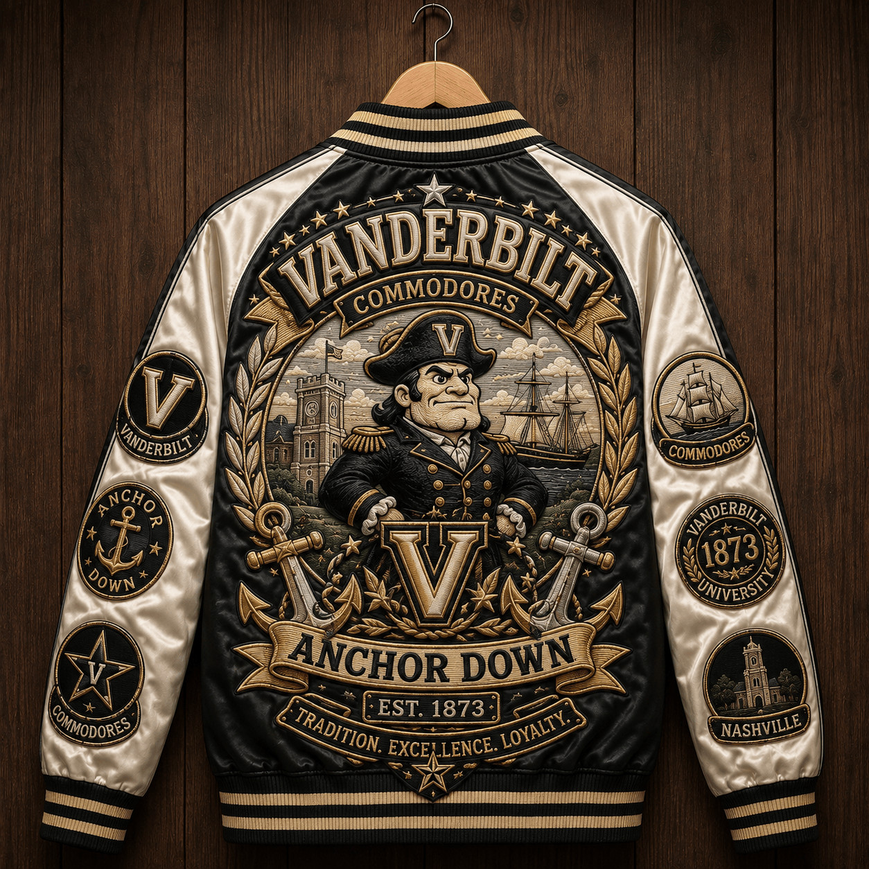PREMIUM VDBC SATIN BASEBALL JACKET NTNA