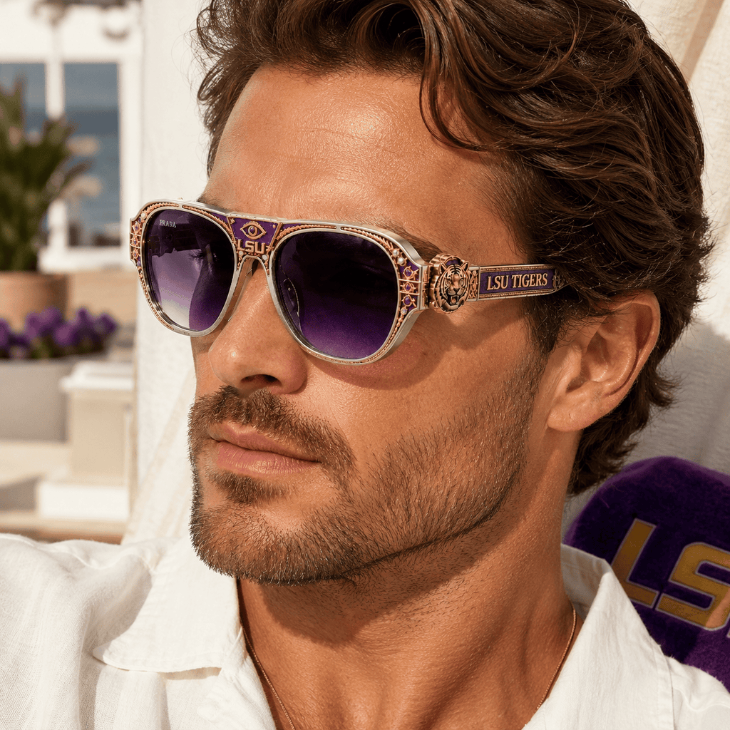 PREMIUM LSU UNISEX SUNGLASSES TTNL