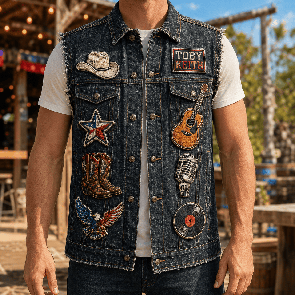 TBKH PREMIUM DENIM VEST NTVA