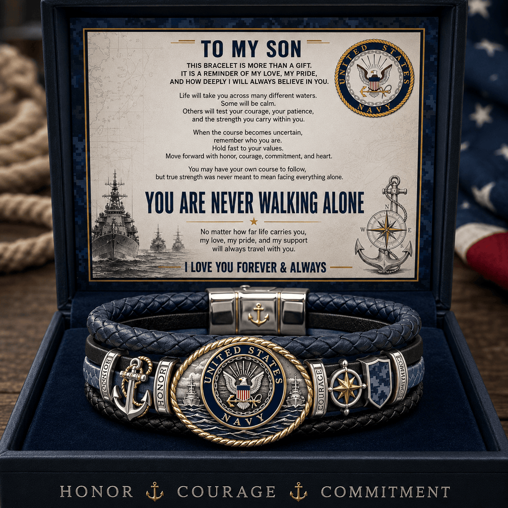 USNV Braided Bracelet Set NVH