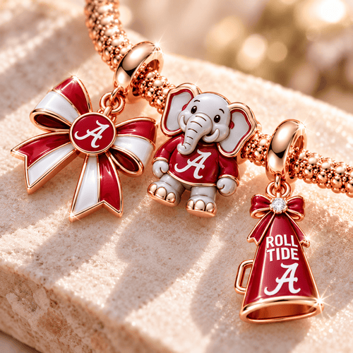 ACT Rose Gold Charm Bracelet Set TTTT