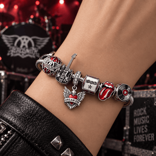 AER Silver Charm Bracelet Set PTT