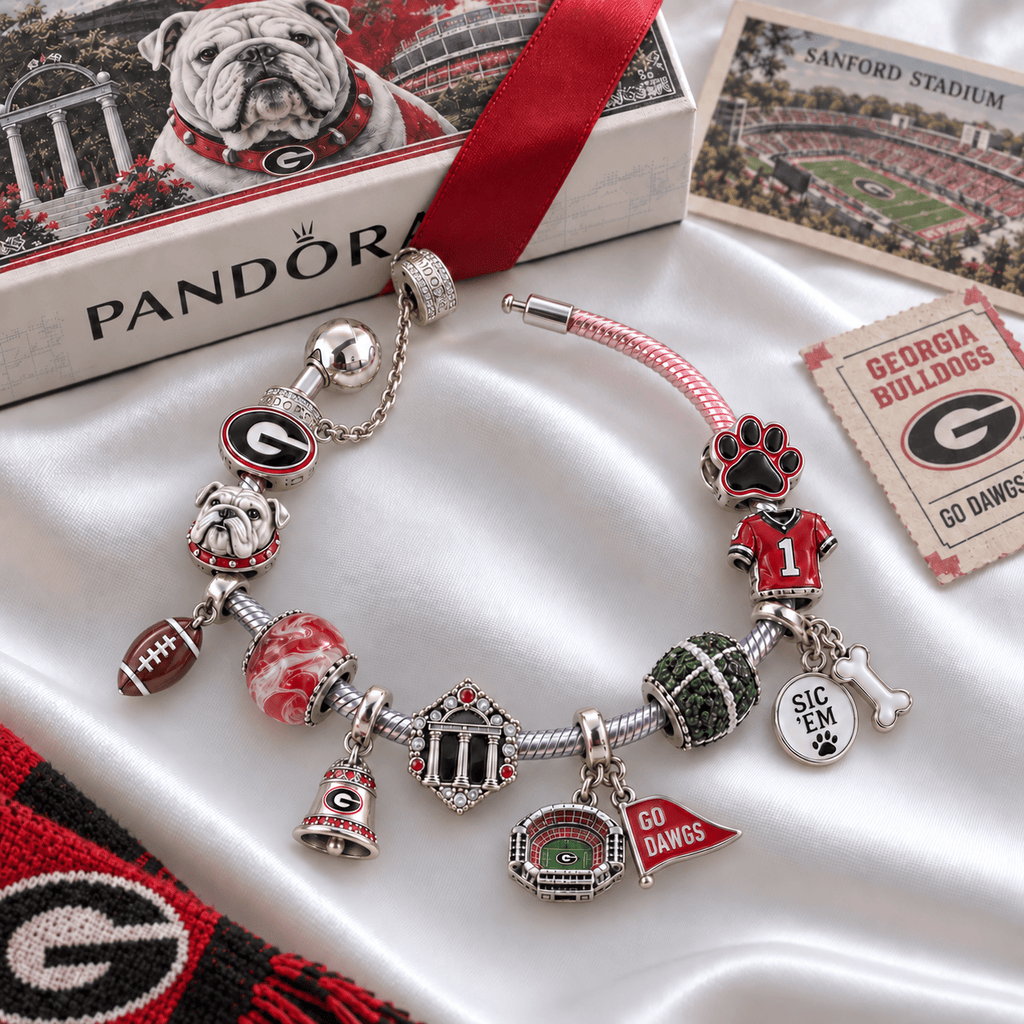 GGBD Silver Charm Bracelet Set PTKL