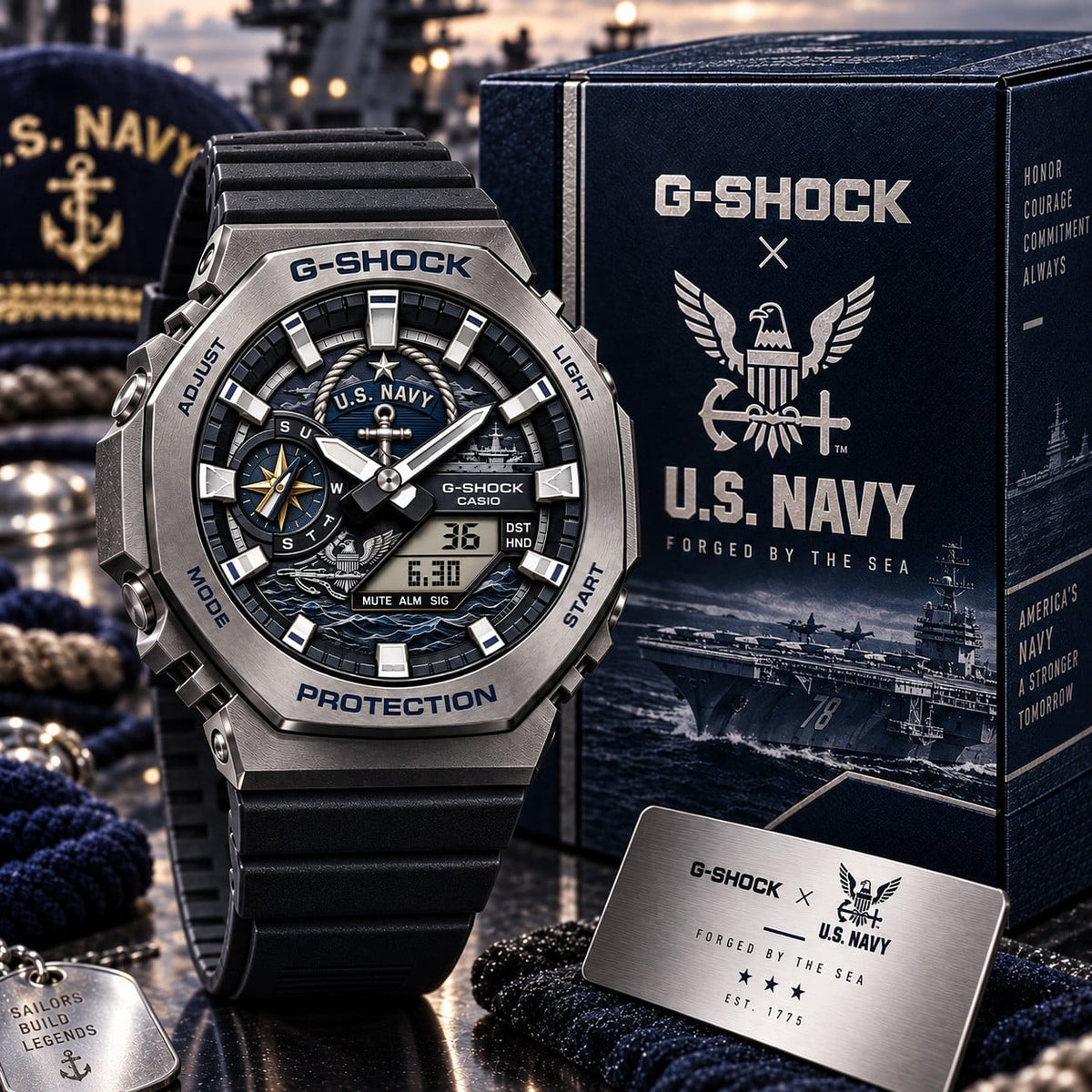 USNV Premium Dial Collector Watch PDL