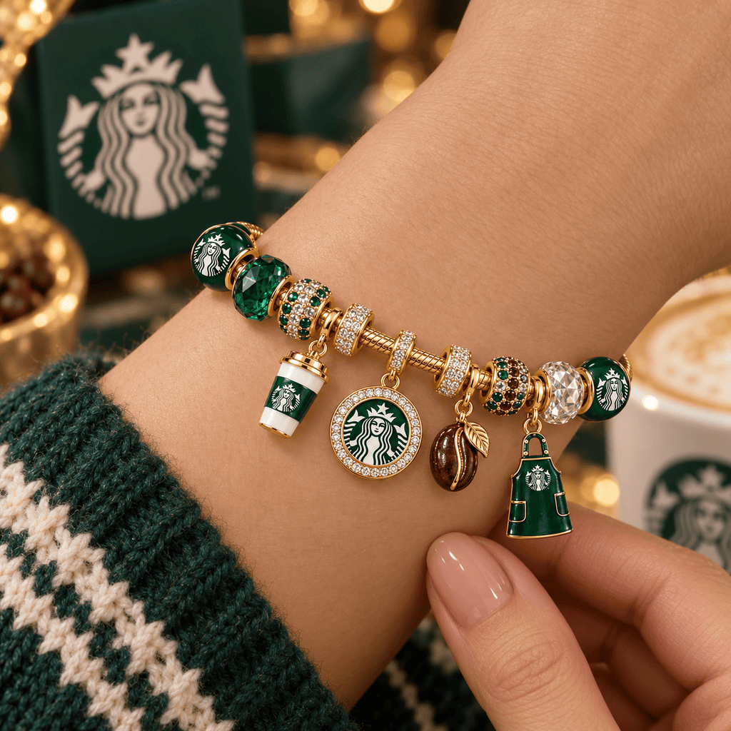 STBK Gold Charm Bracelet Set PNPA