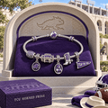 TCU Silver Charm Bracelet Set HQH