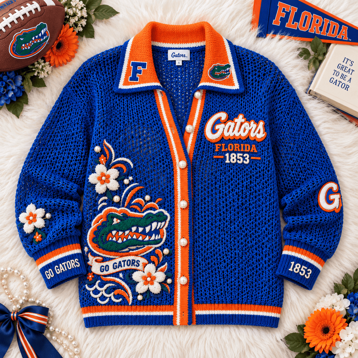 FGT Women’s Open-Knit Cardigan HTTT