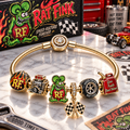 RFK Gold Charm Bracelet Set PTT