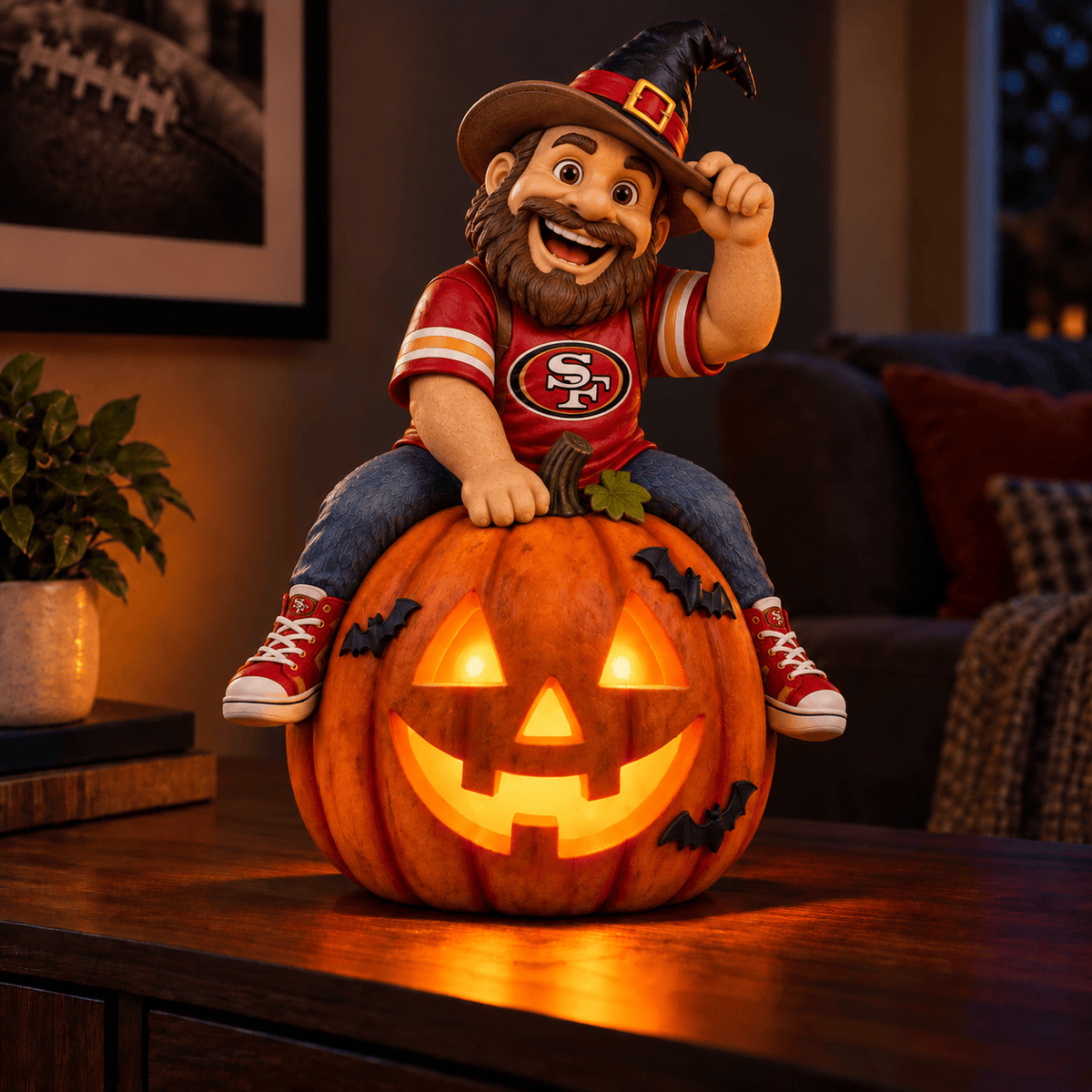 SF49 Halloween Pumpkin Model Decor PNPA