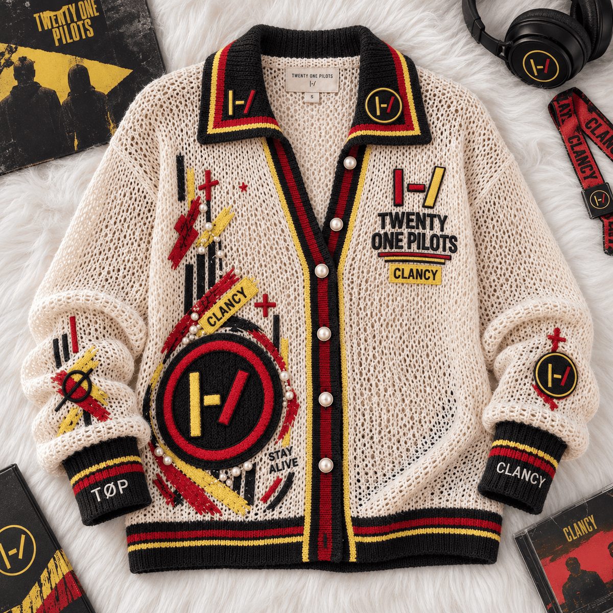 TOP Women’s Open-Knit Cardigan DNBN