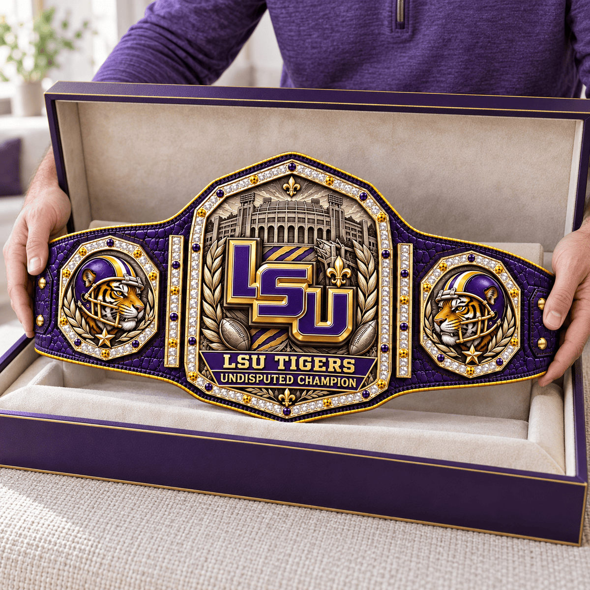 LSU Premium Legacy Championship Belt HQH