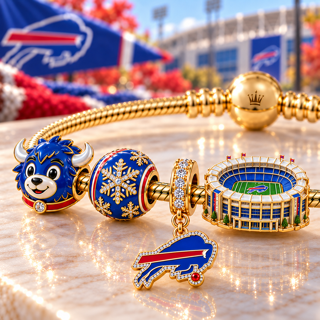 BFBL Gold Charm Bracelet Set NHVH