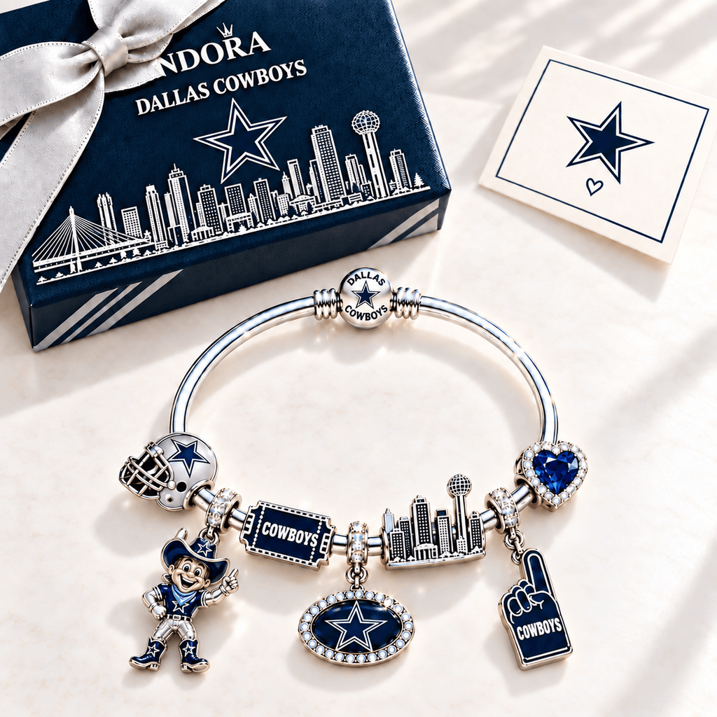 DLCB Silver Charm Bracelet Set TMH