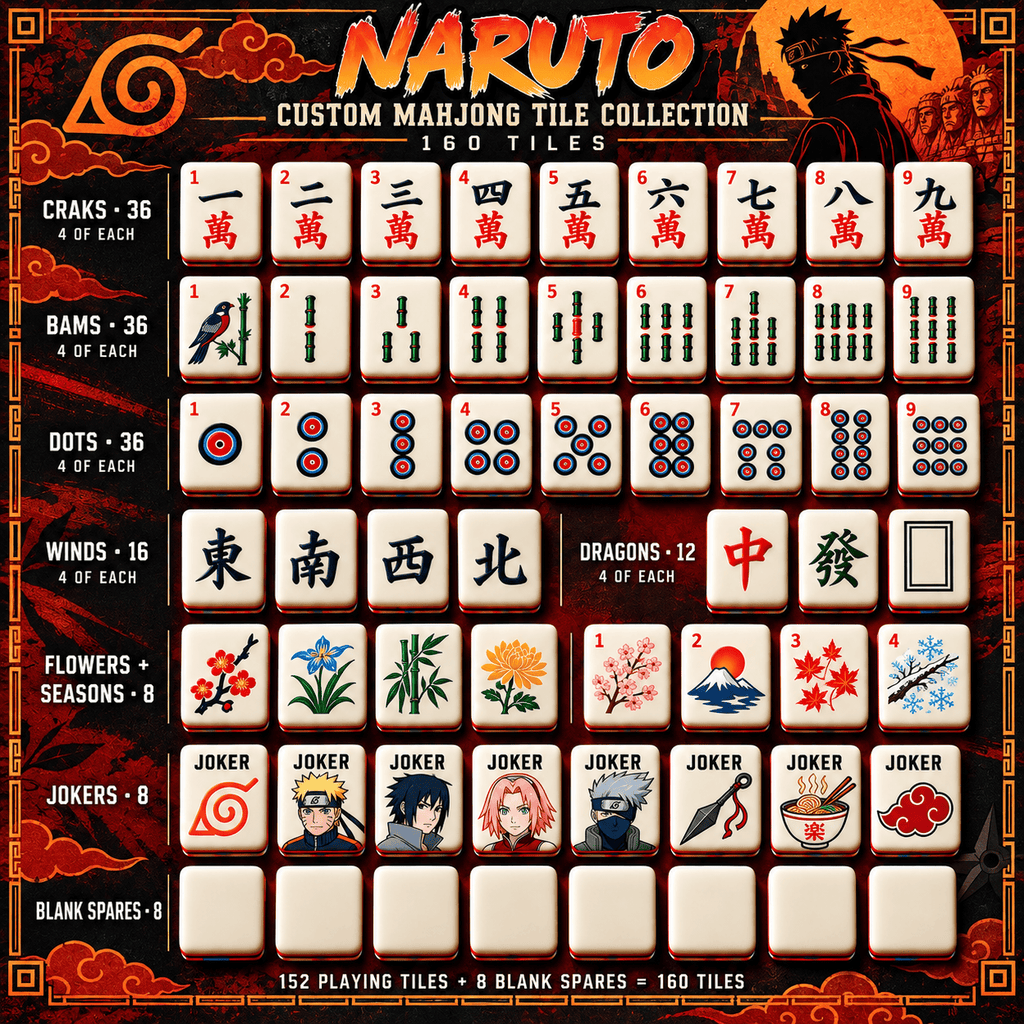 NRT Premium Mahjong Set – Game Night Edition PNPA