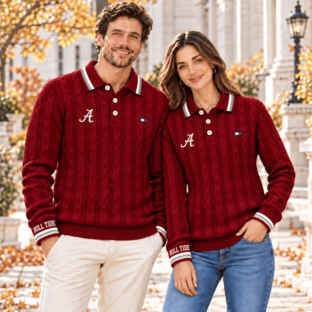 ACT Premium Cable-Knit Polo TTTT