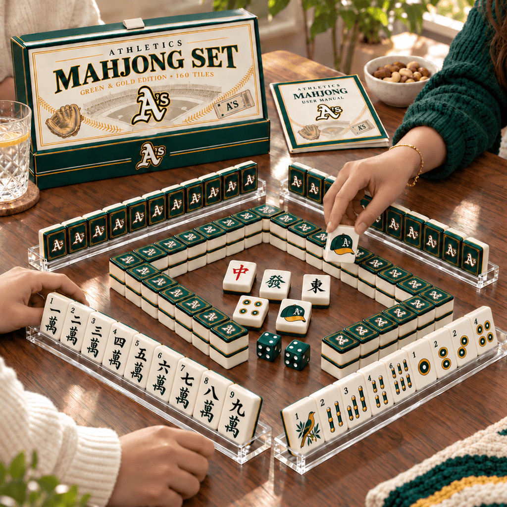 Premium OKAA Mahjong Tiles Set TTMH