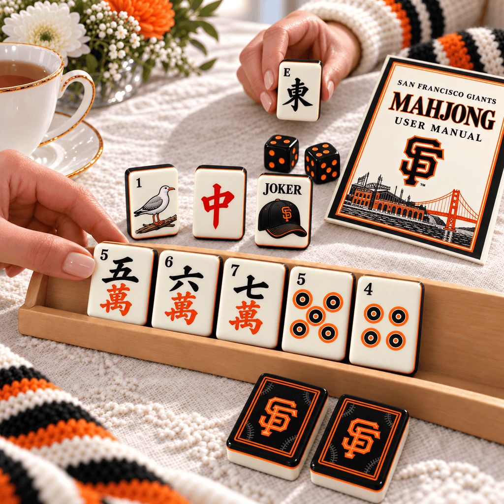 Premium SFG Mahjong Tiles Set PVNA