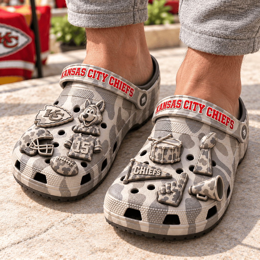 KCC Premium Deer Camo Charm Clog PTKL