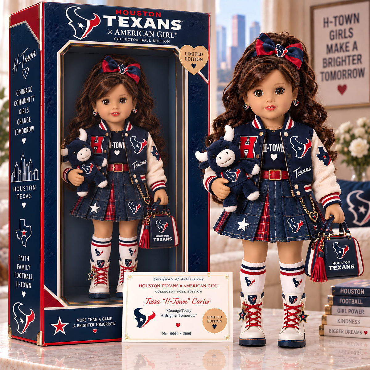 Premium HTX Commemorative Collector Doll PDL