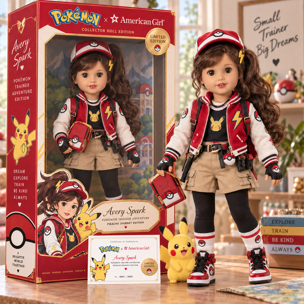 Premium PKM Commemorative Collector Doll PDL