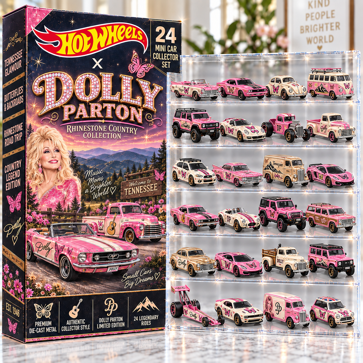 DLPT Premium Mini Car Advent Calendar LNTH