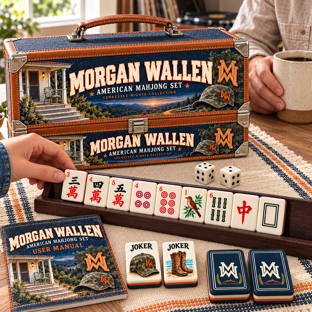 Premium MGWL Mahjong Tiles Set PVNA