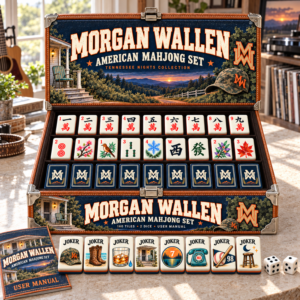 Premium MGWL Mahjong Tiles Set PVNA