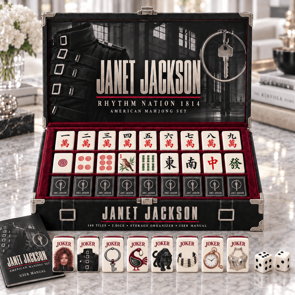 Premium JNJS Mahjong Tiles Set TTMH