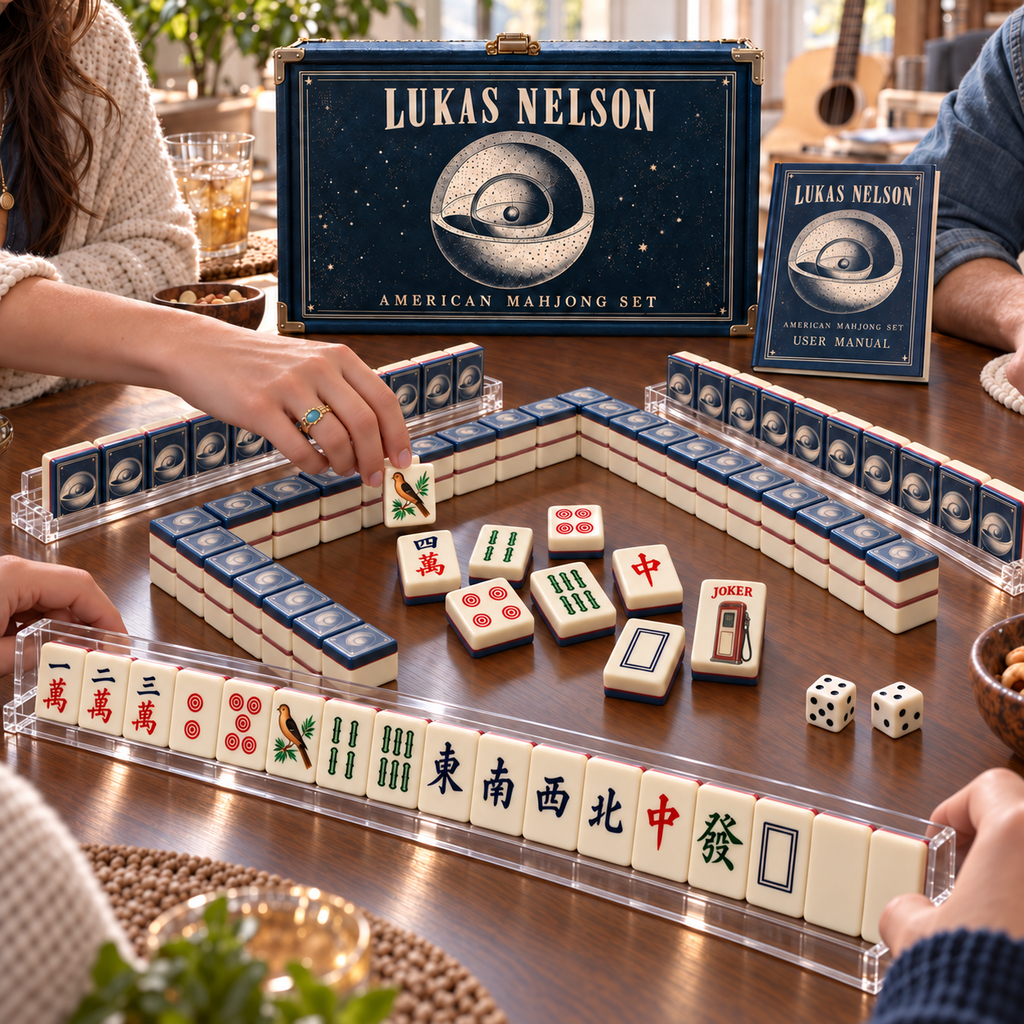 Premium LKNS Mahjong Tiles Set TTMH