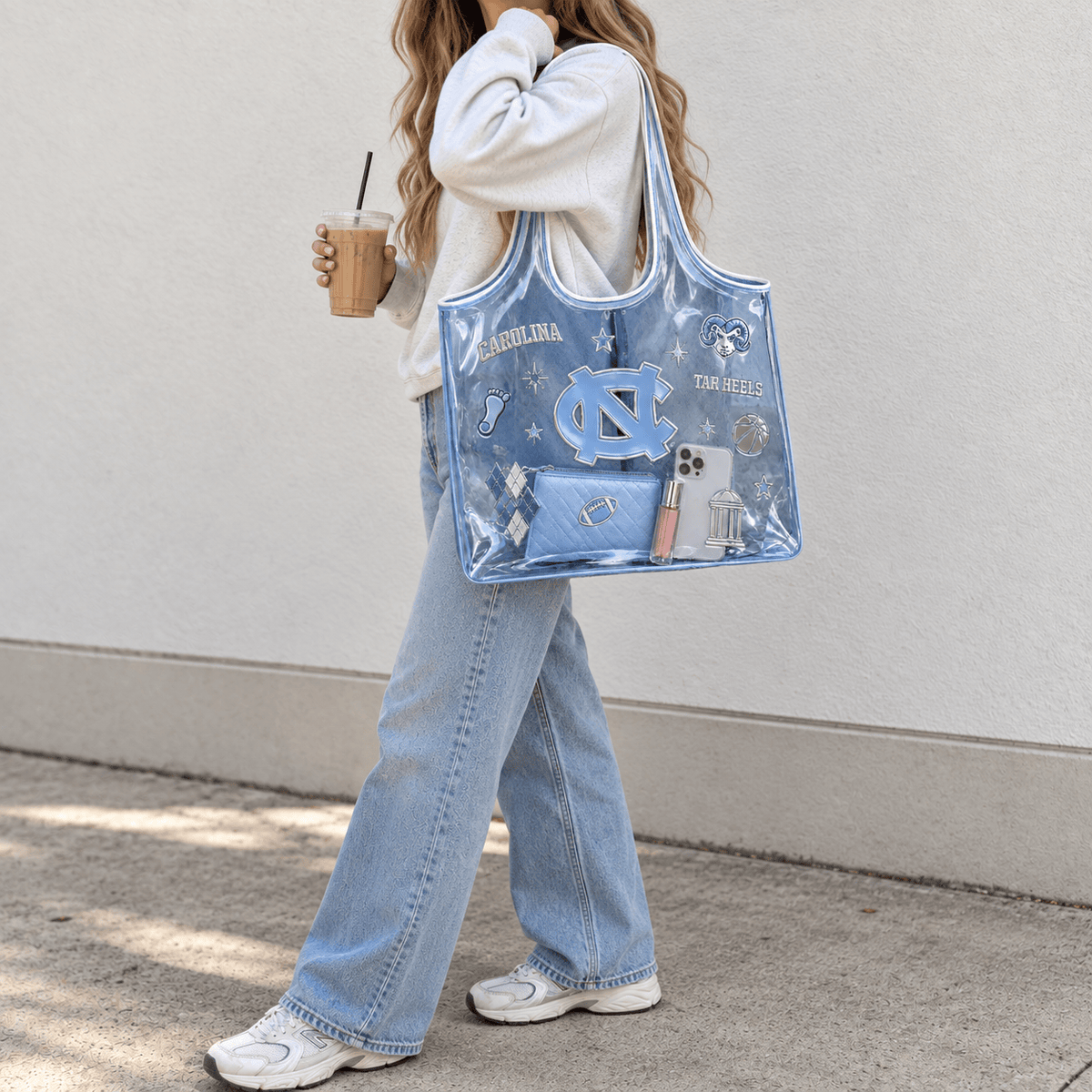 UNC Transparent 3D Tote Bag HTTT