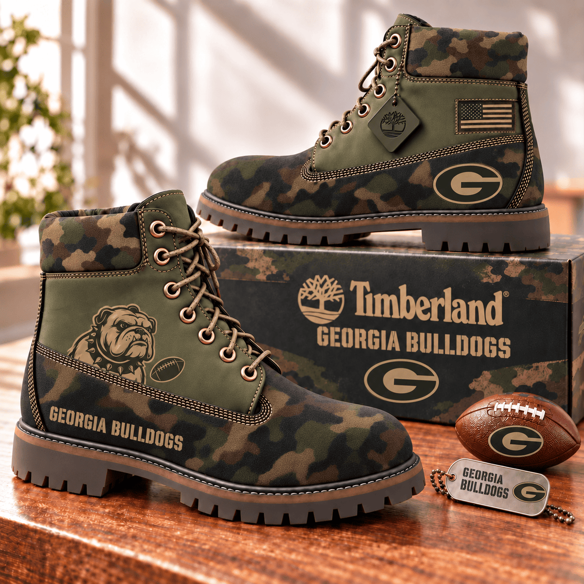 PREMIUM GGBD HERITAGE CAMO BOOTS NPL