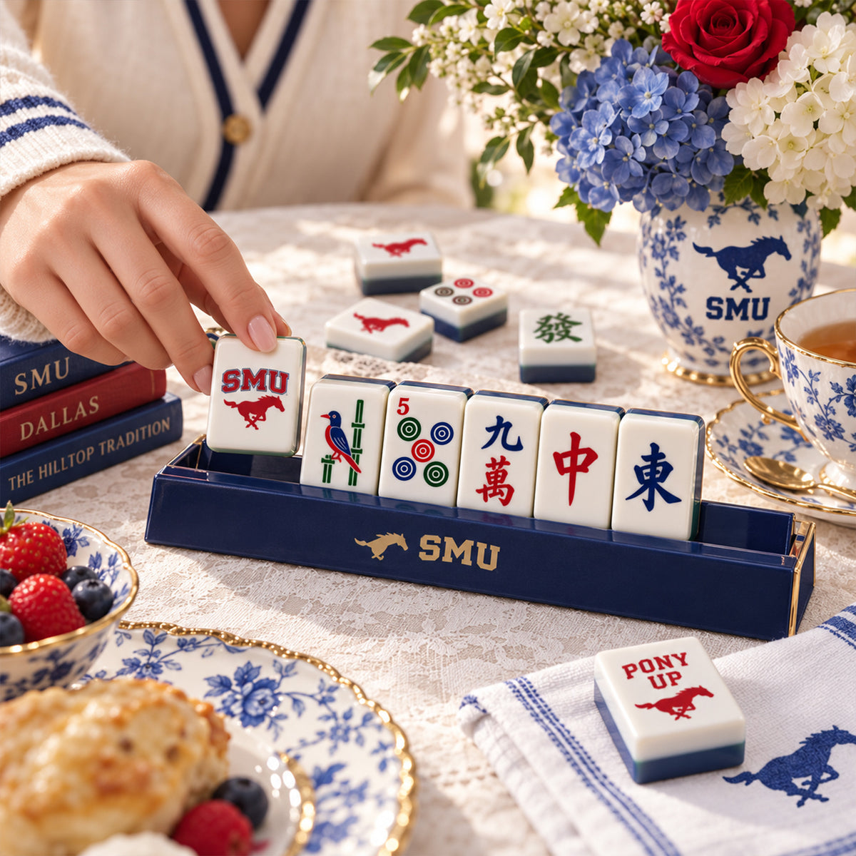 Premium SMUM Mahjong Tiles Set TNSM