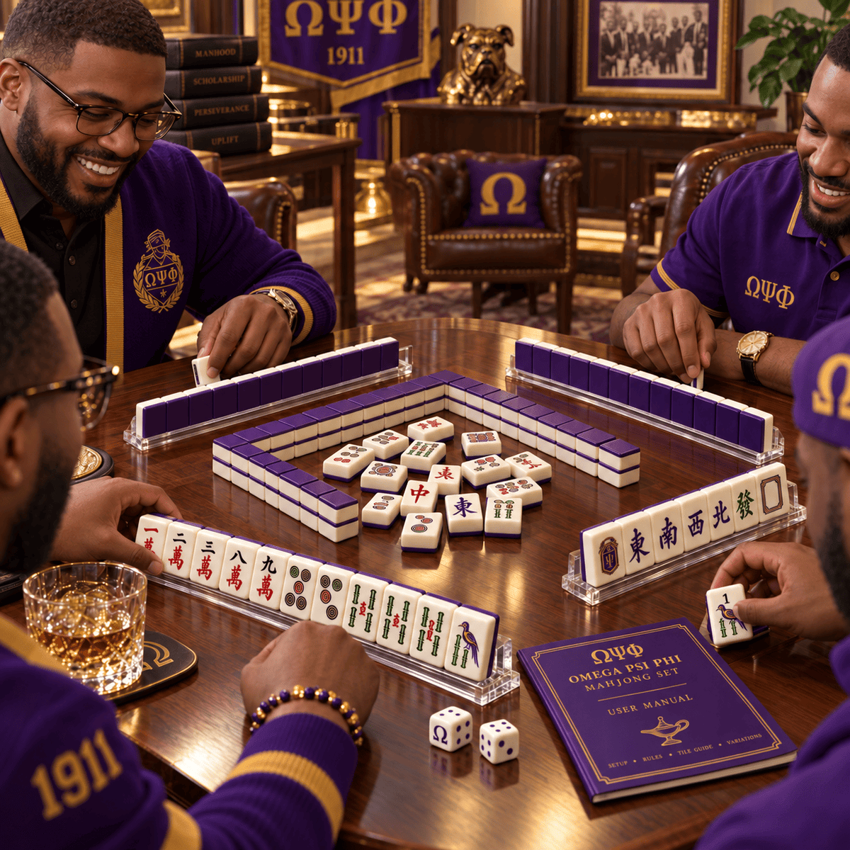 Premium OMPP Mahjong Tiles Set TNSM